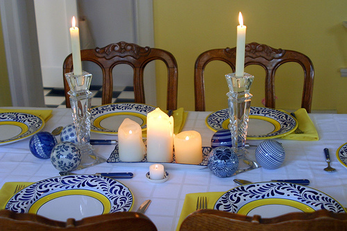 French Table setting French Table setting